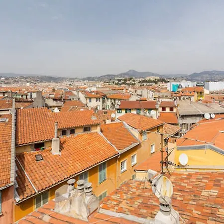 La Croix - F3, Terrasse Vue Panoramique, Vieux-nice Old Town And Terrace Διαμέρισμα Νίκαια
