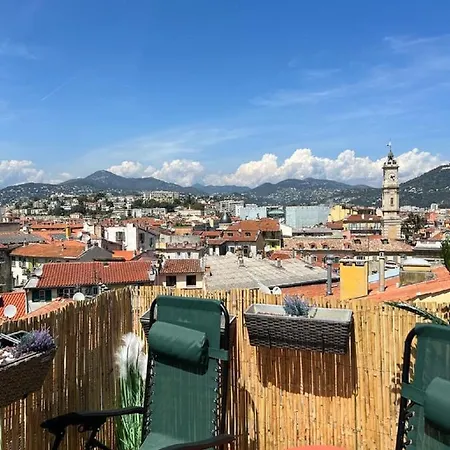 La Croix - F3, Terrasse Vue Panoramique, Vieux-nice Old Town And Terrace