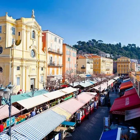 Lejlighed La Croix - F3, Terrasse Vue Panoramique, Vieux-nice Old Town And Terrace *